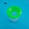 Copo Plástico Colorido Infantil para Tinta, Copo Plástico Antivazamento, Copo Lavável para Pintura e Grafite Infantil, Copo para Mistura de Cores Atacado