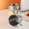 Taza de agua con aislamiento de acero inoxidable transfronterizo simple de estilo coreano, taza de boca para acampar, taza de café, taza deportiva para exteriores europea y americana
