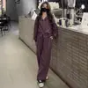 Conjunto Elegante e Moderno de Duas Peças 2025 Primavera e Outono Novo Conjunto de Duas Peças Esportivo Versátil Emagrecedor com Capuz para Mulheres