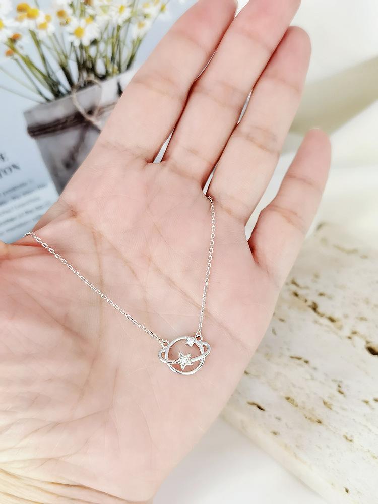 PL801602镶石星球项链