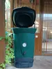 Compostador Casero Jardín Escuela Residuos de Cocina Contenedor de Compostaje Contenedor Verde Residuos de Cocina Jardinería Fertilizante Fermentado Compost