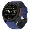 Adequado para Smartwatch Garmin Fenix8 Pulseira de Silicone Bicolor Oficial Mesmo Estilo Liberação Rápida Universal 22/26mm