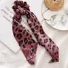 Anillo para el cabello con cinta de serpiente leopardo transfronterizo para mujer, anillo para el pelo dos en uno, accesorio para el pelo europeo y americano versátil