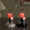 Luz de Noche Creativa Tulipán Flor Eterna Transfronteriza Adornos Decorativos Regalo de Cumpleaños Regalo del Día de San Valentín Chino Atmósfera