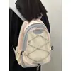 Mochila de Trilha ao Ar Livre Estilo Montanha Feminina Design de Grande Capacidade Bolsa Escolar Leve de Nicho Meninas do Ensino Médio