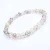 Pulsera de Cristal de Ágata Roja Natural Brasileña Zhou Lianfa para Hombres y Mujeres, Joyería Estilo Pareja, Pulsera Regalo Cuentas