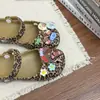 Charms Creativos de Gato con Estampado de Leopardo para Zapatos Accesorios de Zuecos de Nicho Estilo Playa Marina Hebilla de Zapato DIY Desmontable