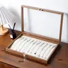 Caja de Joyería a Granel a Prueba de Polvo con Tapa, Caja de Almacenamiento de Joyería, Anillo, Pendientes, Collar, Pulsera, Caja de Exhibición de Joyería
