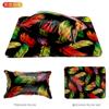 Almofada de Mão para Nail Art Halo com Padrão de Mármore INS Almofada de Mão para Mãos conjunto PU Lavável Dobrável Almofada de Mão Estampada Estilo Japonês Almofada de Mesa