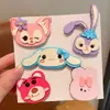 Artefacto de Acabado para el Cabello con Velcro Infantil Pegatina Mágica de Dibujos Animados para Bebé Pegatina para Niña Pequeña Pegatina para Flequillo de Niña Pequeña Tarjeta para el Cabello