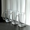 Vaso de Cerveza de Barril de Vidrio de Alta Gama para el Hogar de Gran Capacidad Comercial Comercial Nuevo Vaso de Cerveza Vaso Grande de Cerveza de Barril