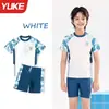 Traje de baño para niños Entrenamiento de natación Nuevo Protección solar Secado rápido Traje de baño Conjunto de dos piezas Niños Atractivo Secado rápido Protección solar