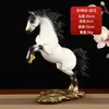 Adorno de Caballo de Latón "Éxito Instantáneo", Decoración Nueva de Sala de Estar Estilo Chino, Regalo Decorativo para Entrada de Casa Oficina