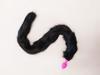 Cauda de raposa preta super longa plug de silicone para o fundo da sala cauda plug anal masturbação masculina e feminina produtos sexuais de fundo de sala