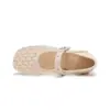 Zapatos Mary Jane de Verano para Mujer 2026 Nuevo Modelo de Malla Tejida Transpirable Slip-On Versátiles Mocasines de Punta Cerrada Zapatos Planos