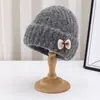Nuevo Gorro de Lana de Gran Circunferencia para Mujer en Otoño e Invierno, Moderno y Versátil, A Prueba de Frío, Protección para Orejas y Cálido Gorro de Punto para Hombre, Gorro de Frío, Exportación