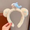 Diadema linda de Conejo Policía con Sombrero, Diadema de Orejas de Conejo, Pasador para el Cabello de Desempeño Infantil, Accesorio para el Cabello para Fotos en Parque de Atracciones