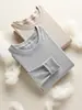 Ropa de otoño para maternidad, algodón puro, estilo otoño e invierno, pijama de cuello redondo, cálido para todas las estaciones, no necesita usar ropa interior, ropa posparto, top, capa base