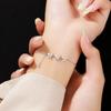 Pulsera de borla voladora de mariposa para mujer Plata de ley S925 Estilo Mori fresco moda Diamantes incrustados Joyería para novias Transmisión en vivo de TikTok