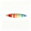 Señuelo jig de fundición para costa transfronterizo 20g 30g 40g para caballa y pez azul, señuelo jig de jigging lento y recogida rápida, señuelo luminoso al por mayor