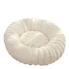Directo del fabricante: Cama redonda, engrosada y cálida de felpa de conejo para mascotas, gatos y perros, adecuada para perros pequeños y medianos, cama para mascotas personalizable