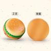 Famoso de internet lindo encendedor de apertura lateral de fuego encendedor inflable caricatura personalizada pequeña hamburguesa encendedor regalo para hombres y mujeres