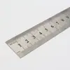 Régua de Aço Inoxidável Multifuncional Ferramenta de Pintura Mapeamento para Estudante Régua de Aço Escala Espessada Régua de Ferro Régua de Aço