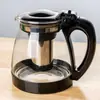 Olla interior de acero inoxidable 304, resistente al calor, tetera de vidrio de gran capacidad para uso doméstico, adecuada para preparar té chino, y para uso en oficinas; una sola unidad del fabricante, para ventas transfronterizas