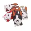 Nuevo Colgante de Bolso para Cachorro Corgi, Llavero de Coche de Bulldog de Cuero, Lindo Colgante de Cuero de Corgi