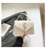 Bolso de Moda con Patrón de Escamas de Pescado para Mujer 2026 Nuevo Estilo Coreano Casual Versátil Bolso de Hombro Cruzado Bolso Cuadrado Pequeño