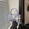 Comercio exterior transfronterizo estilo coreano artístico lindo lunares estrella conejo dulce bolso de mano bolso de hombro cruzado para mujer