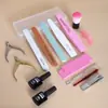 Conjunto Completo de Ferramentas para Manicure para Remover Cutículas, Cortar Unhas, Lixar Unhas, Tira Polidora, Tira para Lixar Unhas, Cuidados Caseiros com as Unhas