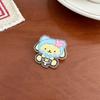 Broche Kuromi Pacha Dog Sanrio Desenho Animado Fofo Acrílico Pingente Atacado Lembrancinha Presente Banca de Rua