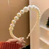 Diadema Festiva Roja de Caña Alta para Mujer, de Alta Gama, a la Moda, Diadema de Otoño e Invierno 2025 Estilo Nuevo Sin Pinza para el Cabello