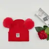Gorros para Niños, Gorros Cálidos de Punto para Bebés, Gorros Bufanda de Lana para Niños y Niñas, Protectores de Cuello para Niños con Forma de Cúpula para Otoño e Invierno