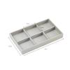 Caja de Almacenamiento para Exhibición de Joyería, Aretes, Aretes, Collares, Anillos, Cajones, Bandejas de Terciopelo para Relojes, Joyeros, Transfronterizo