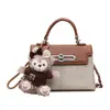 Bolsas Retro de Gama Alta para Mujer, Nuevos Modelos Más Vendidos, Bolsos Cruzados Exquisitos y Versátiles, Bolsos Cuadrados Pequeños Tipo Kelly de Moda y Súper Populares