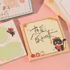 Notas adhesivas con temática de estrellas, lindos blocs de notas de dibujos animados coloridos, notas adhesivas N-time para estudiantes, pequeños premios para estudiantes