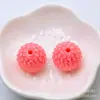 20MM Bola de Broca de Gelatina Contas de Broca Bola de Broca de Resina Contas Corrente de Celular Pendurada no Carro Acessórios de Joias Contas