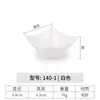 A5 Blanco Melamina Imitación Porcelana Restaurante Olla Caliente Plato Redondo para Salsa Plato Pequeño Puede Ser Plato de Plástico Plato para Condimentos Plato para Salsa