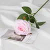 Flores Artificiais de Rosa, Flores Falsas para Decoração de Casamento, Decoração de Casa em Tecido de Seda, Atacado de Buquês de Flores Artificiais para o Dia dos Namorados