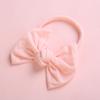 Europeu e Americano Hot Bow Baby Hair Band Baby Super Soft Nylon Traceless Headwear Girls' Photo Headband