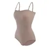 Moldeador Corporal Europeo y Americano para Mujer Control de Abdomen Escultura Corporal Tallas Grandes Levantamiento de Glúteos Postparto Ropa Moldeadora con Tirantes Body Moldeador