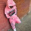 2024 Outono e Inverno Novo Europeu e Americano High Street Retro Carta Impressa Hoodie Trendy Casal Calças de Suéter