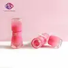 Yueshunxing Tubo Personalizado de Boca de Hongo con Degradado para Brillo de Labios Tubo Vacío 3ml Forma de Gota de Agua Botella de Pared Gruesa para Brillo de Labios Tubo para Brillo de Labios