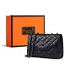Bolso para Mujer 2024 Nuevo Bolso para Mujer Bolso Cruzado Verano Mujer Bolso para Mujer Piel Genuina de Alta Gama Lujo Ligero Bolso de Cadena Romboidal