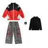 Conjunto Estilo Hip Hop para Niños Ropa de Hip Hop para Danza Callejera Infantil Ropa Genial de Moda para Niñas Atuendos de Presentación Ropa de Danza Callejera Infantil