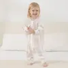Saco de dormir para bebé, modelo de verano delgado, saco de dormir con piernas separadas para bebé, pijama infantil de algodón de bambú de doble capa, ayuda para dormir anti-patadas