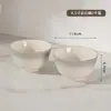 Juego de Vajilla de Cerámica con Patrón de Piedra Gris Degradado, Tazón para el Hogar con Color Bajo Esmalte, Plato, Tazón para Arroz, Tazón para Fideos, Tazón para Sopa, Combinación de Alta Estética