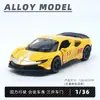 Simulación Transfronteriza Aleación Modelo de Coche Todoterreno Adornos Coche Deportivo Infantil Aleación Coche de Retracción Regalo para Niño